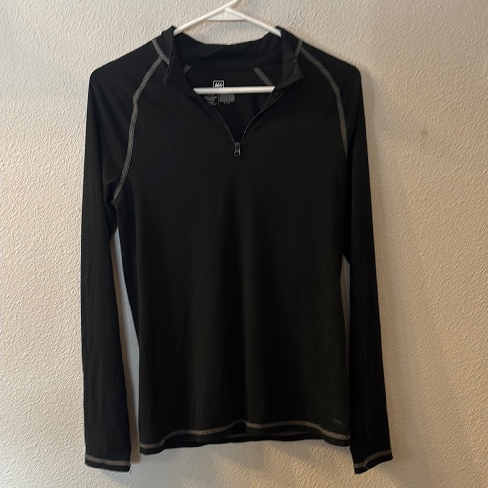 REI quarter zip  Long Sleeve Athletic Top size XL (18)